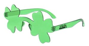 Irish Clover Leaf Shamrock Sunglasses